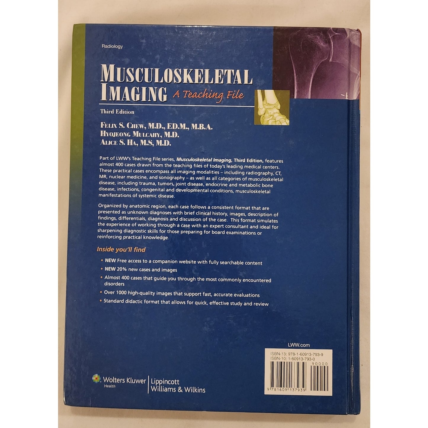 Musculoskeletal Imaging A Teaching File 3rd Edition Chew UNUSED CODE