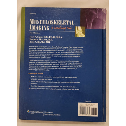 Musculoskeletal Imaging A Teaching File 3rd Edition Chew UNUSED CODE