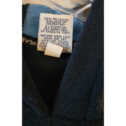 Old Navy Kids Size M (8) Blue Performance Fleece Pullover Hoodie - Blue on Blue