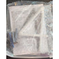 YIPLED - 5 In - House Number - "4" - white - Template and Mounting Hardware