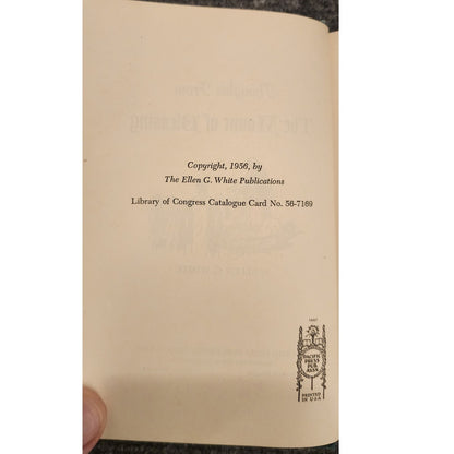 Thoughts From the Mount of Blessing Ellen G White 1956 Hardcover Christian