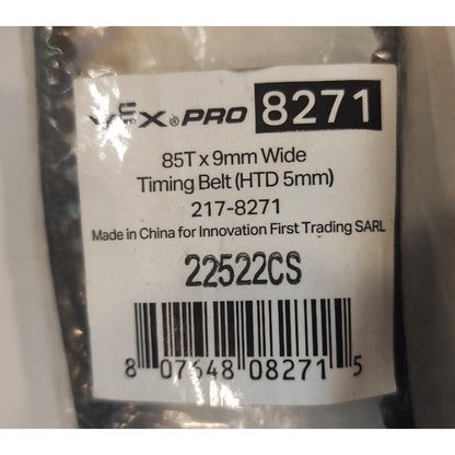 VEX PRO Robotics - 8271 - Timing Belt (HTD 5mm) -85Tx9mm Wide -217-8271 -22522CS