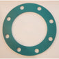 Gasket - semi tank trailer - rubber - 5 9/16" w - 3 3/4" hole - PN: JC-FG-301VTG